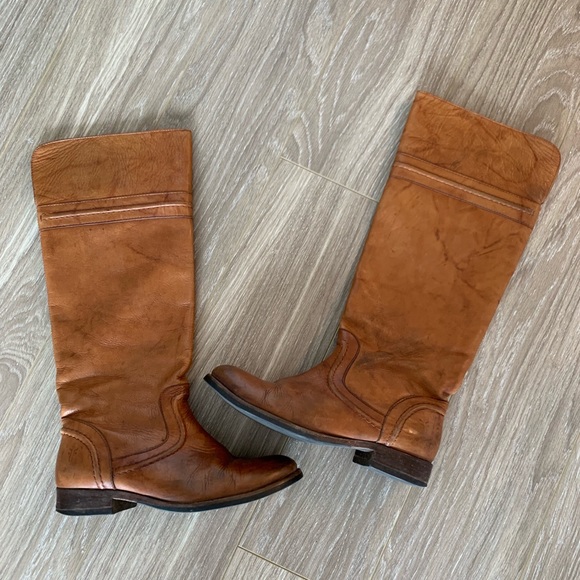 Frye Tall Leather Boots - Picture 1 of 2